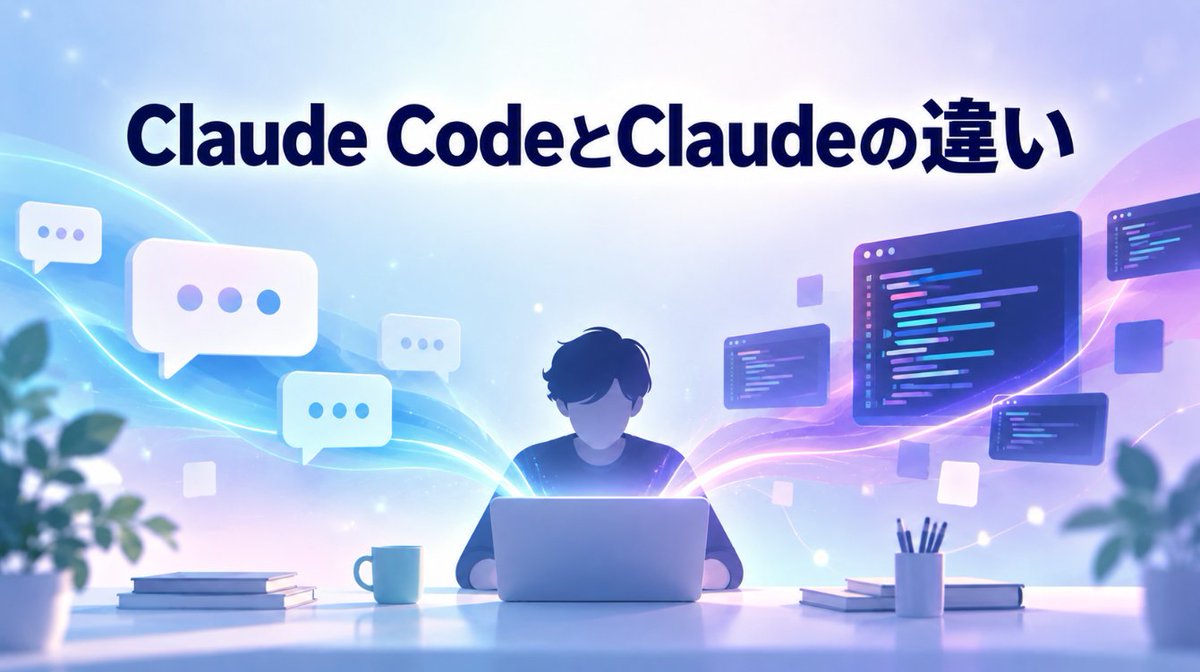 BooksUrei's tweet photo. 「Claude Code」と「Claude」って結局何が違うの？と思ったことはありませんか⁉️

実は別サービスではなくClaudeの有料プランに含まれる機能の違いという位置づけです！

副業エンジニアがどちらを軸に使うべきかをぜひチェック✨️

▼ブログ記事はこちら
https://t.co/OY62qqXi8q

#AI副業 #生成AI https://t.co/suLhIoVrOB