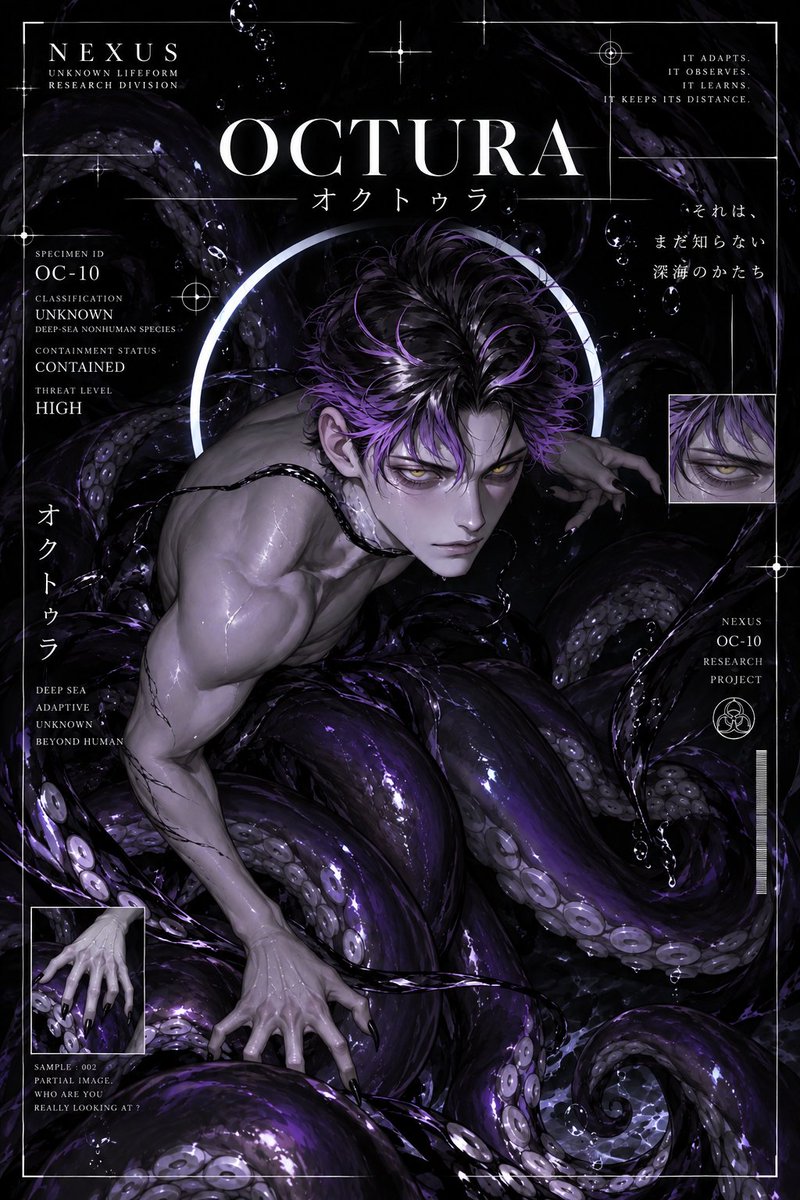 amnntnhkgnik's tweet photo. プロットを公開しました!!

🐙 OCTURA ─オクトゥラ─
https://t.co/CYfyneQe36 https://t.co/fmwm3wwIkP