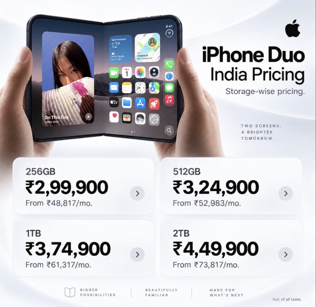 Rookiefilmz's tweet photo. 256GB toh bohot kam storage hai yaar https://t.co/oJcOEKTddO