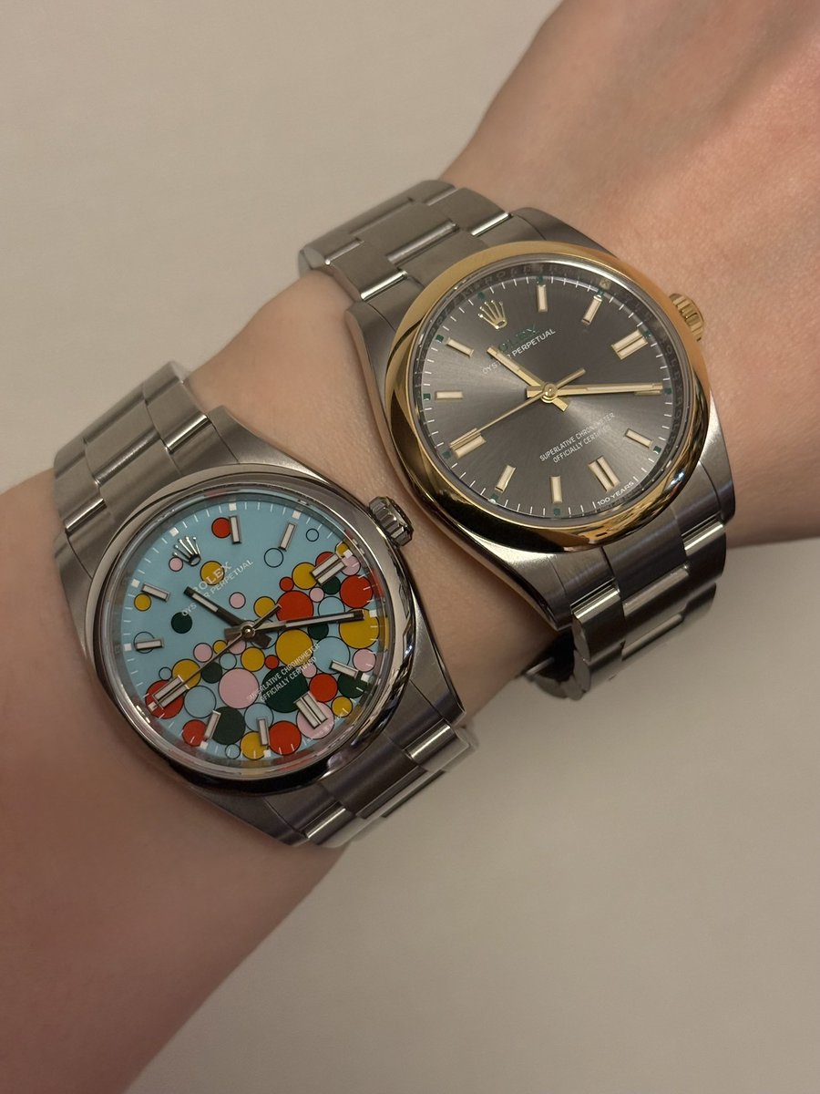 omugiartx's tweet photo. オイパペを愛し、オイパペに愛された妻…

#ロレックス 
#Rolex 
#オイスターパーペチュアル https://t.co/fnmzbEyPKB