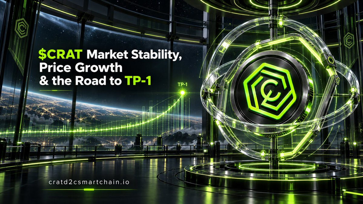 CratD2C's tweet photo. $CRAT Market Stability, Price Growth & the Road to TP-1 🚀

The CratD2C native asset ($CRAT) has recently demonstrated greater stability in its market price action, creating a stronger foundation for the next phase of our market-development strategy.

Our immediate strategy brings together two key growth drivers: a coordinated market-support and buyback initiative involving participating liquidity providers, alongside the planned launch and expansion of CRAT LuxePass, the ecosystem’s flagship real-world application and revenue-generating platform.

Together, these initiatives are intended to strengthen market liquidity, demand, ecosystem utility, and long-term value creation, with $0.10 per $CRAT established as our first near-term market objective. From there, the strategy will progressively focus on advancing toward the broader TP-1 milestone ($1 / CRAT).

Turning Real-World Revenue into Ecosystem Growth

Importantly, CRAT LuxePass is designed as a revenue-generating business, connecting the CratD2C ecosystem to real-world travel and lifestyle commerce. Under the proposed ecosystem strategy, an allocated portion of revenue generated by the platform is intended to support three principal areas:

1. Additional Market Liquidity - strengthening liquidity across designated CratD2C ecosystem markets and supporting healthier trading conditions.

2. Strategic Buybacks - allocating funds toward market purchases of $CRAT to strengthen Foundation reserves and reinforce the ecosystem’s long-term treasury position.

3. IP-Portion Holder Revenue Funnel - creating an additional revenue channel connected to eligible intellectual-property participation structures within the ecosystem.

The objective extends beyond short-term price action: build real products → generate real-world revenue → channel economic activity back into the ecosystem → strengthen liquidity, reserves and stakeholder value.

This is the broader roadmap behind $CRAT: utility, revenue, market strength and sustainable ecosystem growth.

💱 12+1 Use Cases: https://t.co/mDi5PwBnhm
