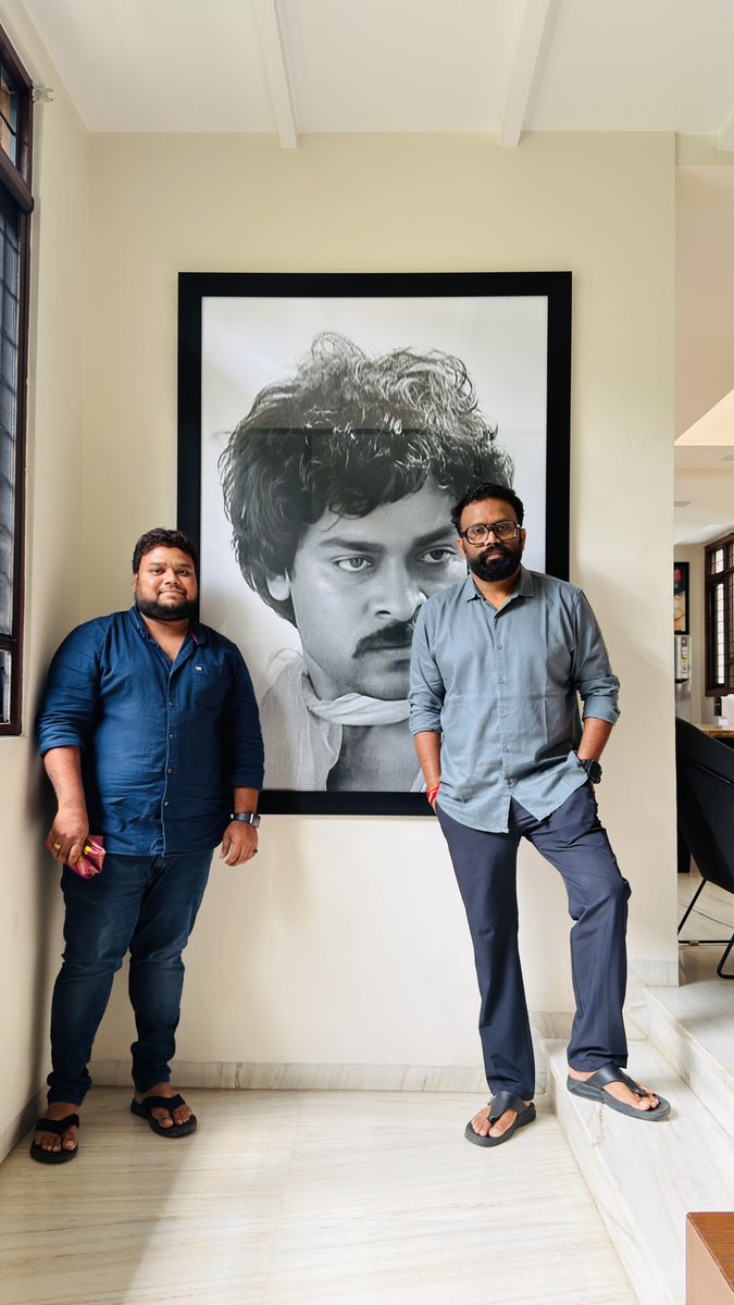 moviesnlif's tweet photo. Thank you so very much for the opportunity, Pranay anna. You’re truly so kind. 🙏🏻
The way you received me and showered me with so much love and warmth touched my heart deeply. Your simplicity and the way you made me feel so comfortable made me emotional, anna.
#spirit #prabas https://t.co/hjSsow3cZE