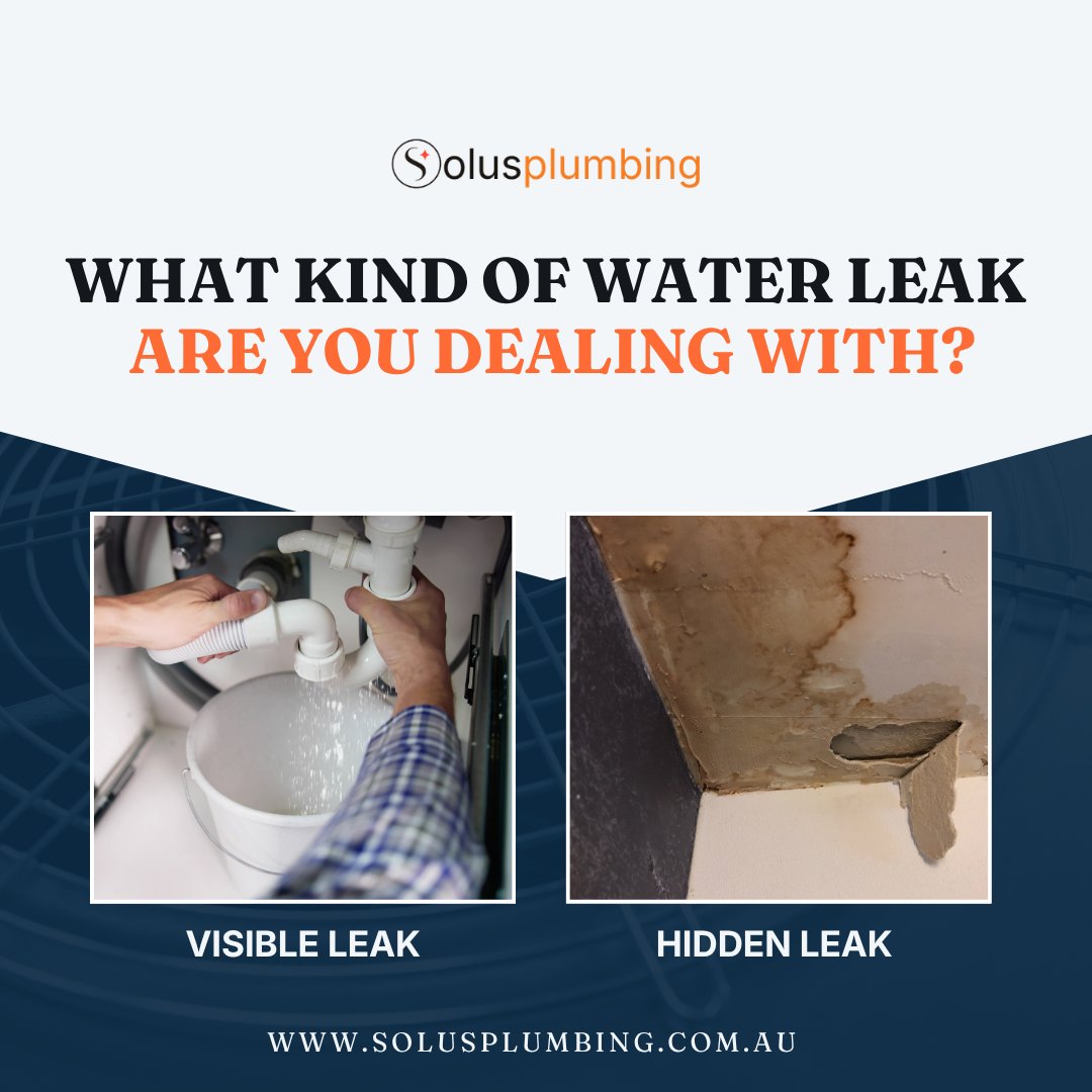 solusplumbing's tweet photo. Some water leaks are obvious. Others show up through damp patches, unexplained water use or water appearing where it should not. Solus Plumbing can investigate suspected hidden leaks.

#WaterLeak #LeakDetection https://t.co/kduKGHtEXc
