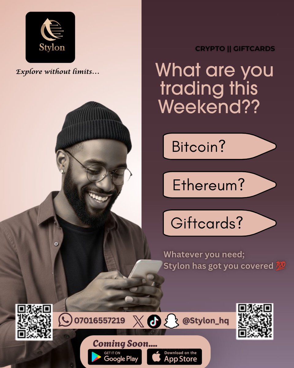 Stylon_hq's tweet photo. Whatever youโre trading, Stylon has got you covered! ๐ฏ
Trade smart. Trade fast. Trade with confidence.
DM us today to get started!
#busines #friday #trading https://t.co/ISuEVqOPWq