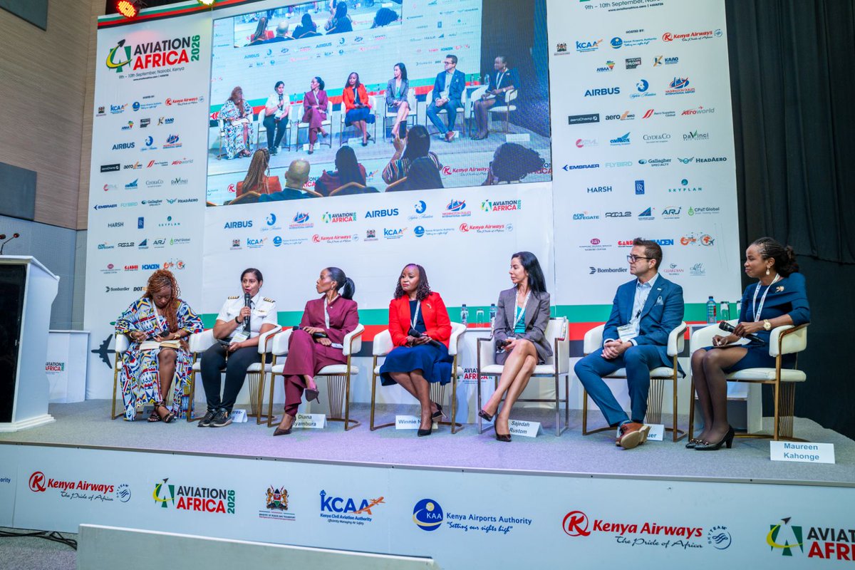 AfricanAirlines's tweet photo. ✈️At Aviation Africa 2026, Maureen Kahonge, Director, Commercial & Communications, #AFRAA, joined “Careers - The Pitfalls and the Challenges. Equality: A Fact or a Myth?” to examine the realities of careers & equality in African aviation.
#AfricanAviation https://t.co/HRnbOgmcxp