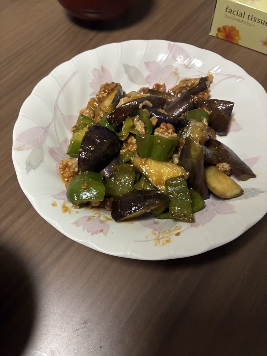 syamansya's tweet photo. 麻婆茄子つくった https://t.co/605bGrYEZ1