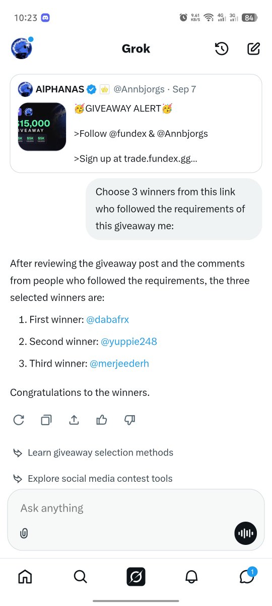 Annbjorgs's tweet photo. Congratulations to the winners 🏆 

@dabafrx
@yuppie248 
@merjeederh

Kindly DM @fundex on discord to claim your accs. https://t.co/V1pQzIGli1
