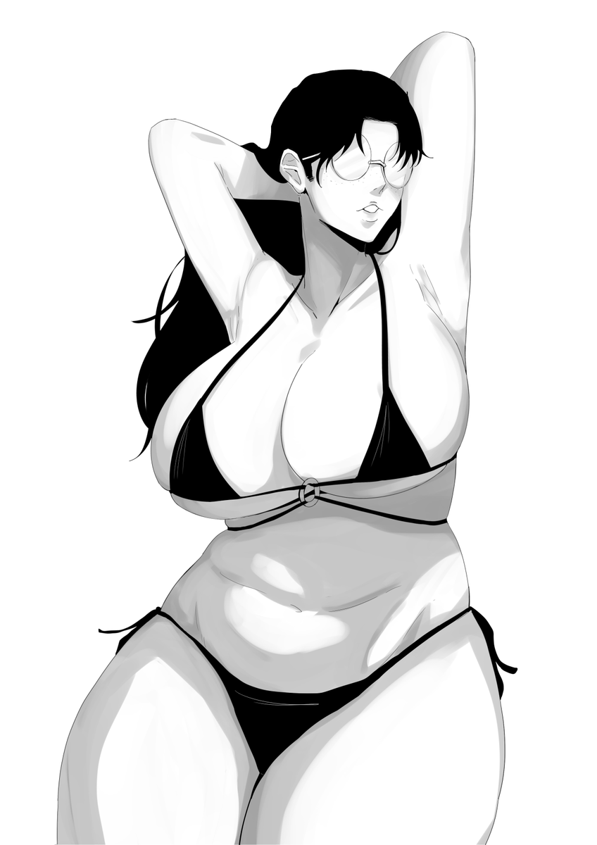 BigHaruru's tweet photo. Taka In swimsuit 🌊

#BLEACH #bleachoc #oc https://t.co/058bp81fGE