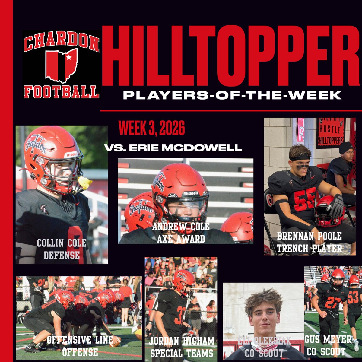 topperfb's tweet photo. Congrats to our Week 3 P-O-T-W! https://t.co/T8hGepdIq0