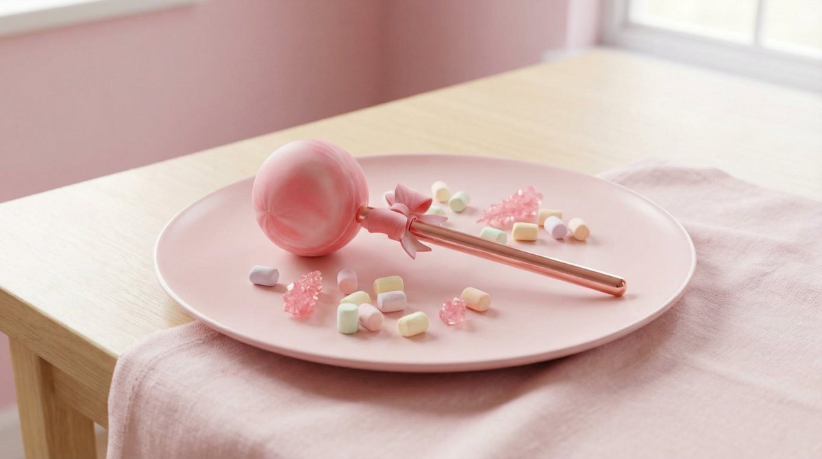 Momoagent_jp's tweet photo. 🍬史上一可愛いバイブSweetyが初登場🍬

愛のロリポップバイブ
https://t.co/kKafr1ceu9

💟ミニ電マ＆ピンポイントバイブ両用
💟机に置いてたらお菓子と同化してた
💟違和感なさすぎてびっくりする

#バイブ #ロリポップ https://t.co/F1zWIsDj1S
