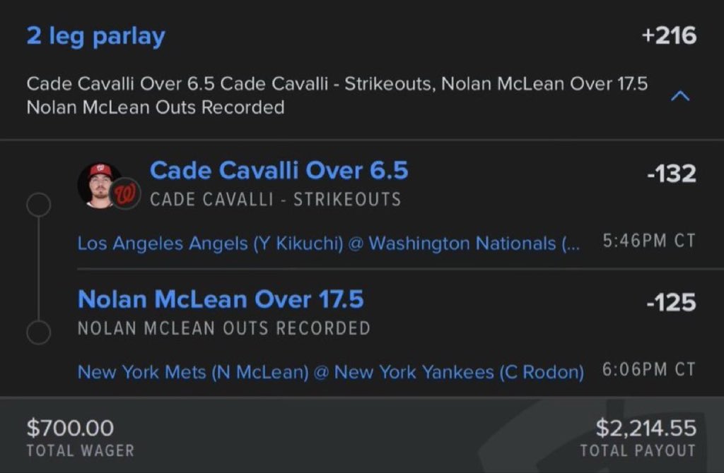 POPEPICKSw2bh's tweet photo. 🌙🦉 MLB Night Owl

JOIN THE FREE DISCORD 🔗👇

https://t.co/Zme4ZPKJdr

#NFL #NFLProps #SGP #NFLBetting #GamblingTwitter #GamblingX #PrizePicks #FanDuel #DraftKings https://t.co/ZbndaSmYpo
