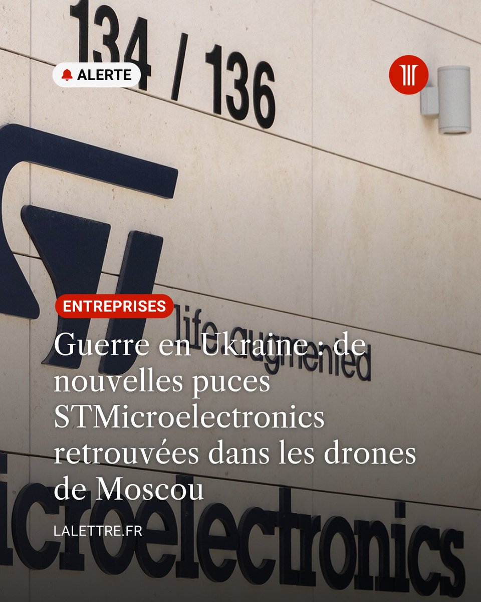 lalettre_fr's tweet photo. Cette découverte du renseignement ukrainien illustre la capacité de la Russie à contourner les sanctions internationales pour se procurer rapidement les tout derniers modèles de puces du groupe franco-italien
➡️ https://t.co/sd92sZSNXU https://t.co/SKbMbEvDgq