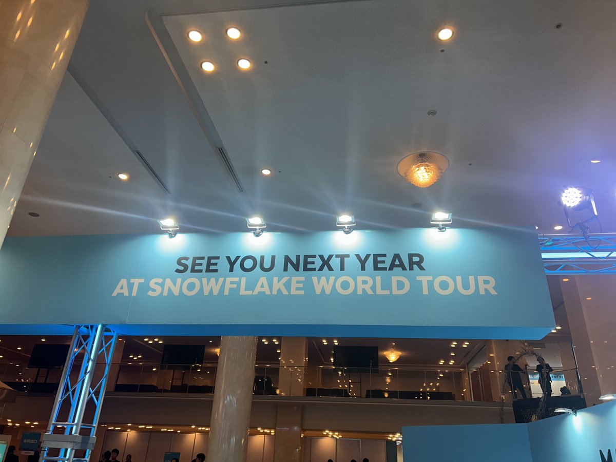 bernoulli450's tweet photo. 開発の刺激になる良い事例ばかりだったー！
Snowflakeを活かした仕事で成果を出したい❄️
#SWTTokyo26 #SnowflakeDB https://t.co/BO61tF9zxG