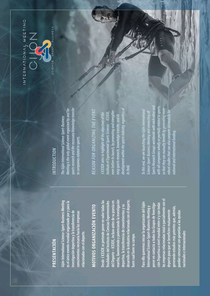 icexde's tweet photo. ICEXDE - Institute of Experimental Sports Sciences

With ICEXDE's objectives

From #iICEXDE

#GijónInternationalScienceSportBusinessMeeting is coming

SPORT, R&amp;D&amp;I AND BUSINESS WILL LEAD US DOWN NEW PATHS TOWARD THE FUTURE.

#sportmanagement #sportinvest https://t.co/TRn49DgWrq