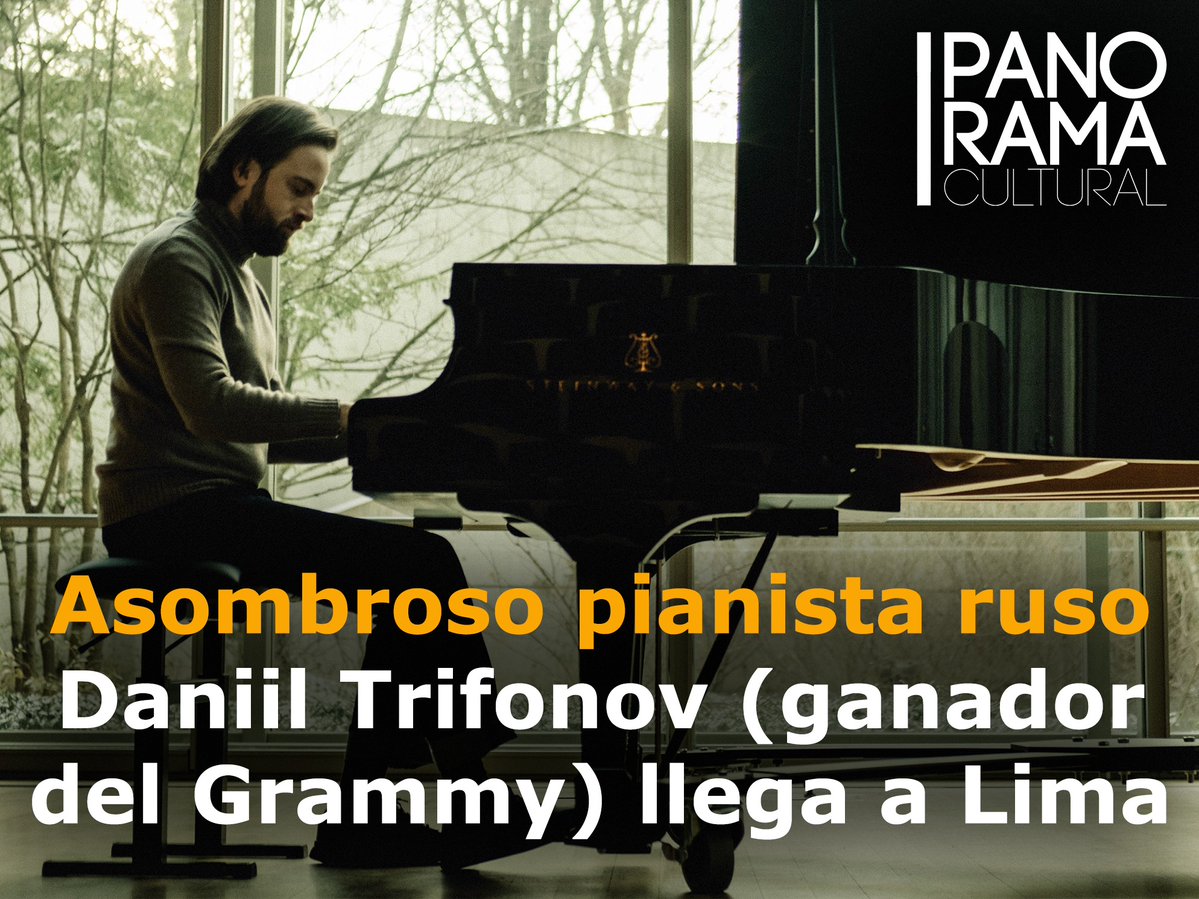 MarcellusYl4's tweet photo. MUSIC Russian pianist Daniil Trifonov, an exclusive Deutsche Grammophon artist, will give a one-night recital on October 26 at Lima’s Municipal Theatre, performing works by Händel, Stravinsky, Schubert, Villa-Lobos, Ginastera, and more. https://t.co/NZPwT1Lmts