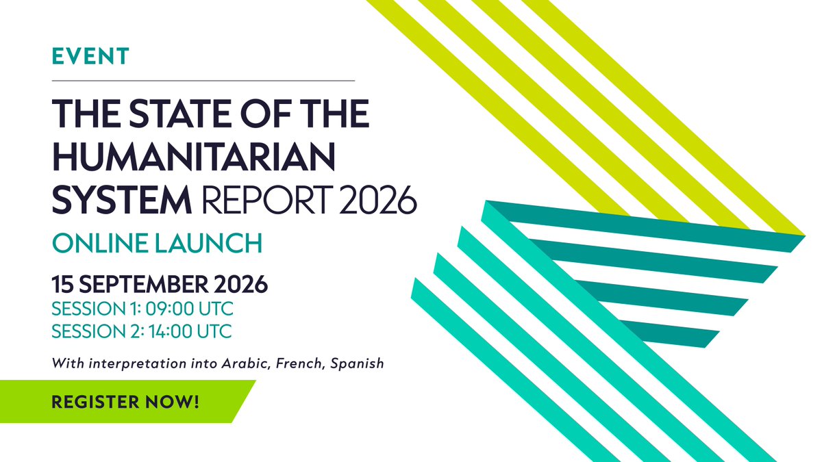 ALNAP's tweet photo. 🚨Out now!! 

Grab a copy of the #SOHS2026 report: : https://t.co/mPuH3ipqk2 or the brief in AR/EN/ES/FR:https://t.co/lJQZjnEu7m 

Come to the launch event on 15 Sep - https://t.co/WXsniMN4bR 

A huge thanks to all organisations &amp; individual who contributed to the report! https://t.co/SvrDor1t3m