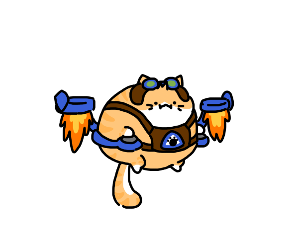 moonslunaire's tweet photo. Chonky Fika #jetpackcat #ow2 https://t.co/gRFQuYfuoK