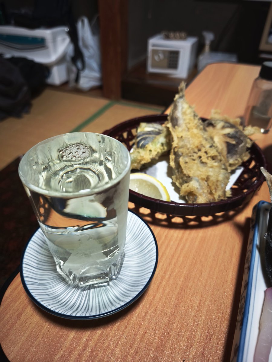 IwashiHuman's tweet photo. 飛露喜&amp;天ぷら https://t.co/8PaVZZy1MI