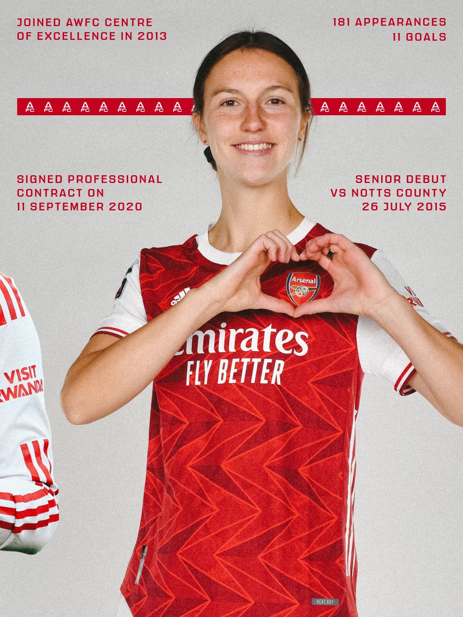 ArsenalWFC's tweet photo. Six years of Lotte ♥️

Lotte Wubben-Moy signed her first professional contract on this day in 2020 ⏪ https://t.co/4ENcSRD6bR