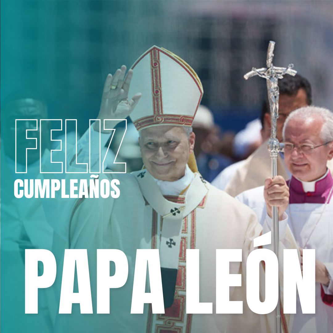prensaCEE's tweet photo. 🎂Hoy hace 71 años nació Robert Francis Prevost, el Papa León XIV, en Chicago, Estados Unidos. 

"¡Buscad siempre la verdad! ¡Dios es verdad! ¡Si te lleva lejos de Dios, no es verdad! ¡No lo olvidéis!"

¡Gracias por tanto #SantoPadre! @Pontifex_es https://t.co/YelJ3uGanw