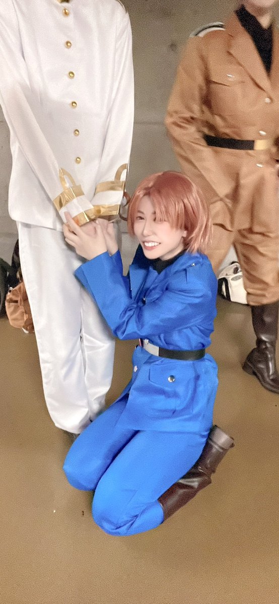 Suime0201's tweet photo. aph🌍cos

「(=ヮ=)૭ｳﾞｪ～怒られちゃったよ～😭助けて🇯🇵〜兄ちゃん〜どこかに行かないで〜😭」

🇬🇧/@u6w6u4139 
🇯🇵/@jyo_giku 
兄ちゃん🍅/@mimo_minimo 

#アコスタ池袋 https://t.co/mg5kHZe3LQ