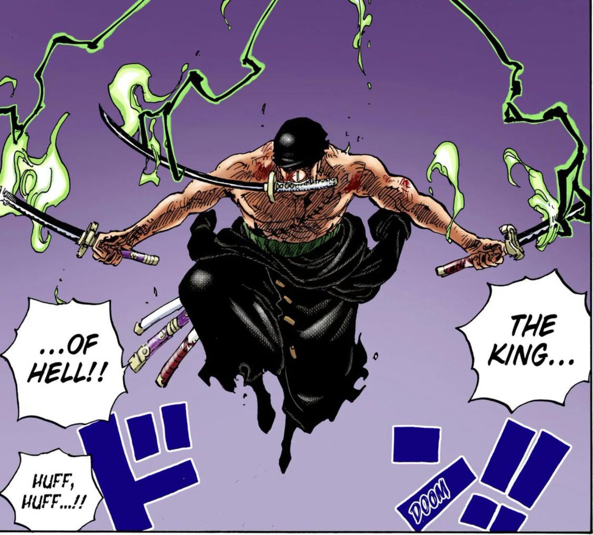 WorstGenHQ's tweet photo. #ONEPIECE1193
The fact that Zoro and Luffy defeated King and Kaido without having fully mastered CoC speaks volumes about their abilities as fighters.

Just imagine if it had been the current versions of Zoro and Luffy, having mastered their abilities (Awakening/KoH) *and* CoC, they could have brought the Onigashima raid to a close much faster via beating Kaido and King.