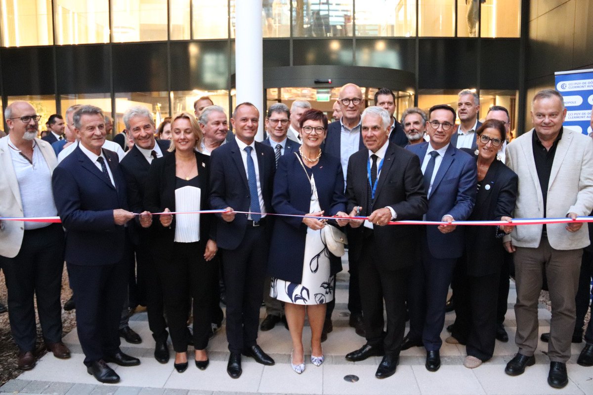 Image de Préfète du Puy-de-Dôme - Hier, Anne Frackowiak-Jacobs, a participé à l'anniverssaire du bicentenaire de la CCI du Puy-de-Dôme