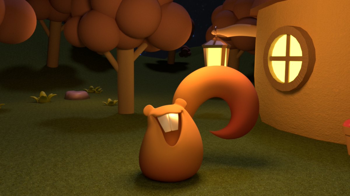 AnimationMentor's tweet photo. Maya Animation Course student Belal Jamal built this cozy squirrel house assignment, and the little details like the starry sky, lantern glow, and stone path give it so much charm. πΏοΈπ
Learn more about our 6 Week course: https://t.co/S1BE2VRKZC
#learnmaya #mayaanimation https://t.co/jri08ompZB