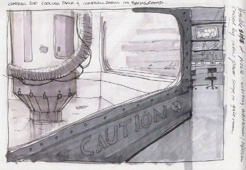 Sal_Predebut's tweet photo. half life 1 concept art mega thread for ease of access for artists and stuff: 1/14 https://t.co/kAQhJWKBxZ