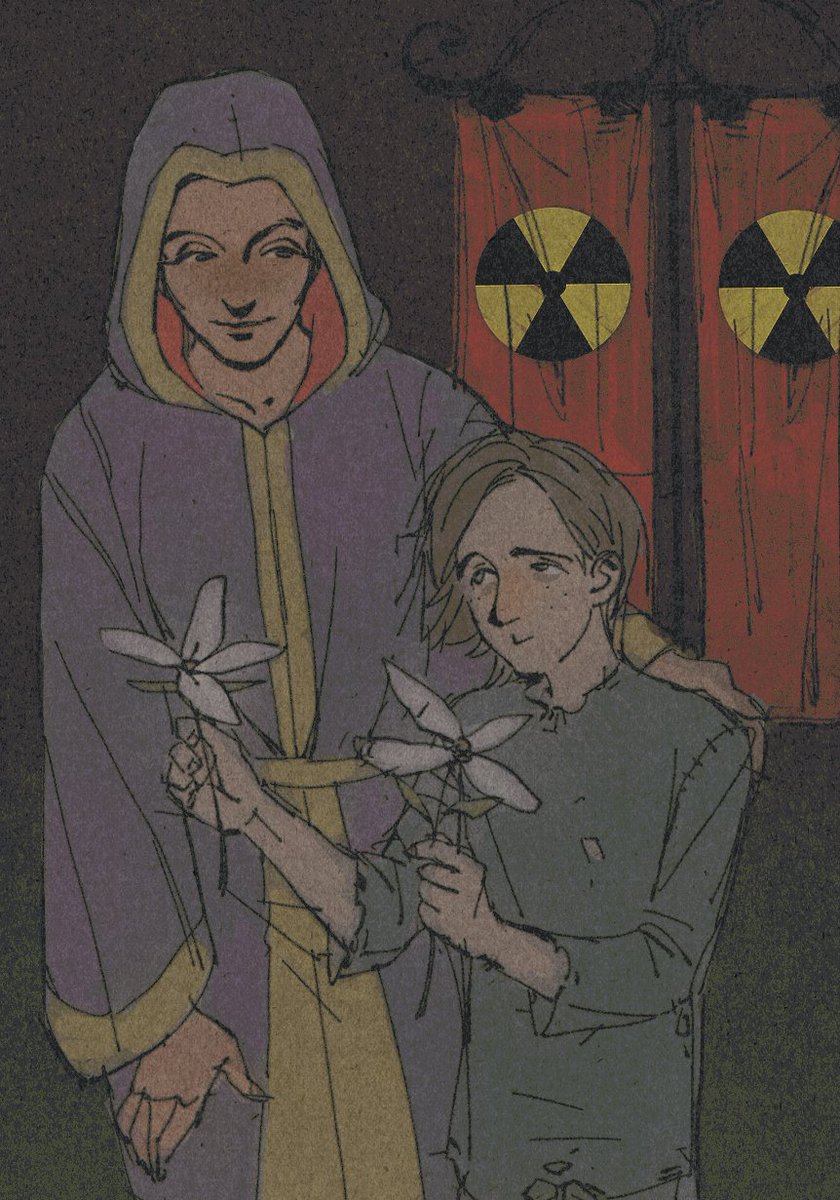 sweetrinaXD's tweet photo. Mother Jain and Flower child #fallout https://t.co/3GOLmgyT82