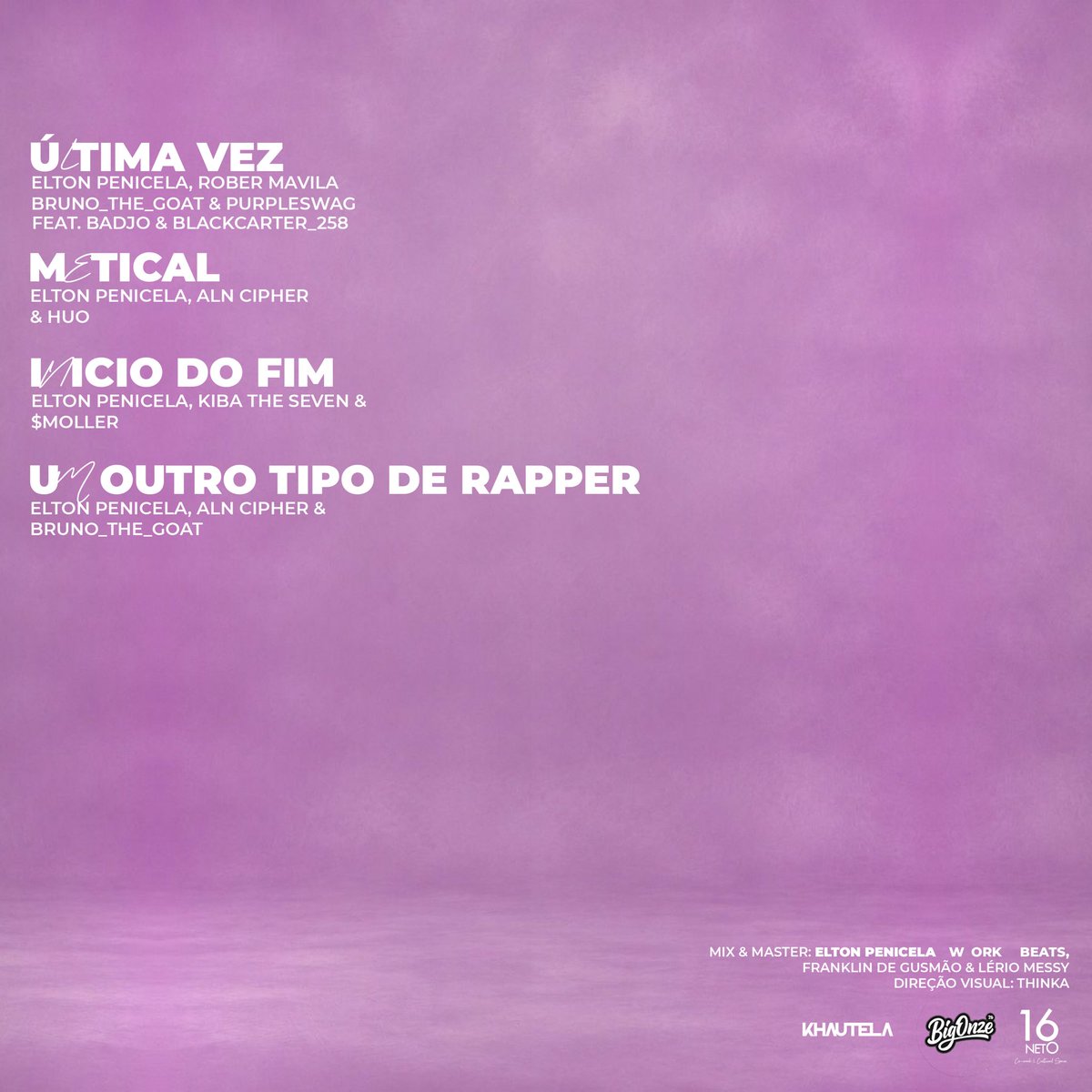 EltonPenicela's tweet photo. A Produção não pode parar man.💜
Vamos celebrar este feito!
Um shoutout a todos que apoiam esta maratona
EP disponível em todas plataformas digitais 
Muito Obrigado!
https://t.co/67hm4IfPy7 https://t.co/uKJnUdiXYJ