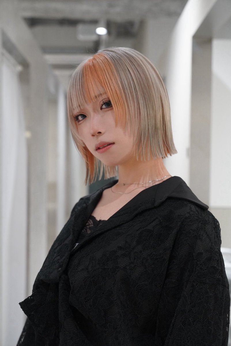 chi_muu2438's tweet photo. 髪染めました！！
初オレンジ🍊 https://t.co/b8zDzIQieX