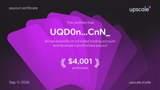 UpscaleTrade's tweet photo. 💰 Here are some payouts from the last 24 hours.

Total paid to traders: $2.8M+ and counting.

Feeling that Upscale energy? ⚡️ https://t.co/cJq4AyN9zG
