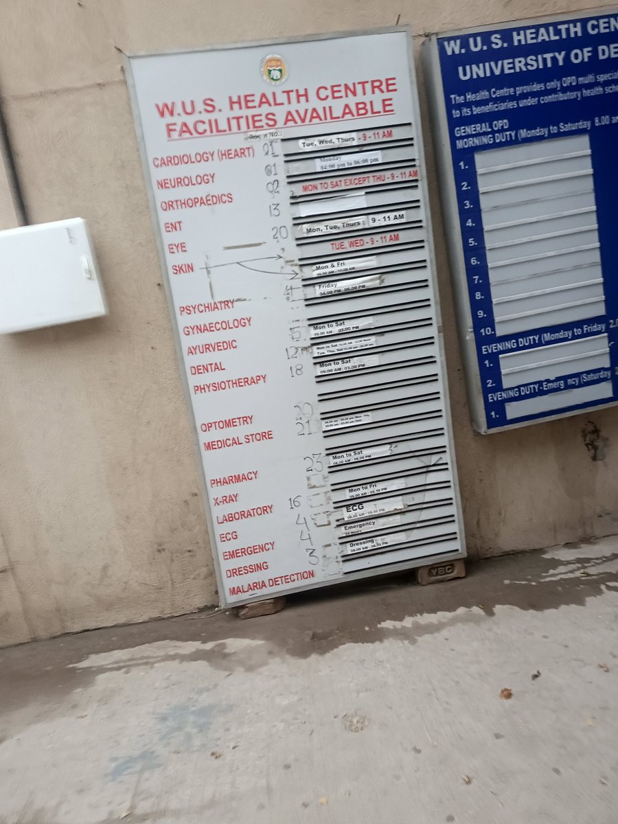 SaharsaK79158's tweet photo. Even the WUS Emergency Health Center is closed during the day. Where are hostel students supposed to go in case of a medical emergency, especially those living near North Campus? At the very least, an emergency health facility must be functional 24×7. Student safety can't be https://t.co/HHDcioXKeK
