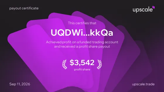 UpscaleTrade's tweet photo. 💰 Here are some payouts from the last 24 hours.

Total paid to traders: $2.8M+ and counting.

Feeling that Upscale energy? ⚡️ https://t.co/cJq4AyN9zG
