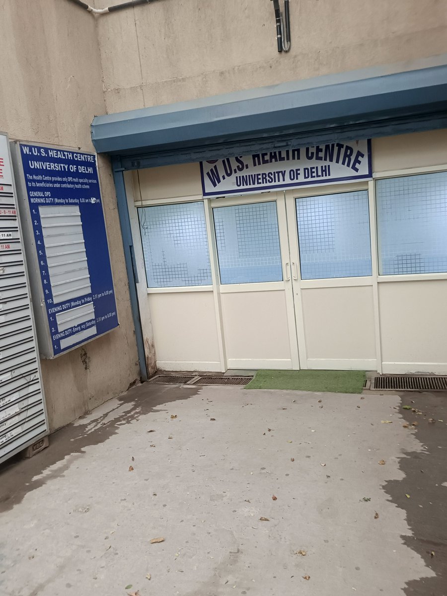 SaharsaK79158's tweet photo. Even the WUS Emergency Health Center is closed during the day. Where are hostel students supposed to go in case of a medical emergency, especially those living near North Campus? At the very least, an emergency health facility must be functional 24×7. Student safety can't be https://t.co/HHDcioXKeK