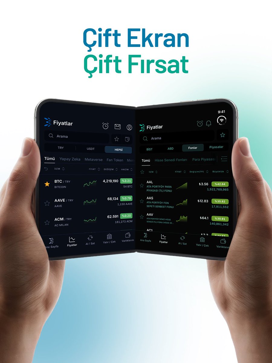 btcturk's tweet photo. Borsa, Bitcoin ve kriptopara dünyasındaki fırsatları kaçırmamak için BtcTurk’te #HepDahasıVar!

@BtcTurkKripto @BtcTurkHisse https://t.co/0yxeahxTOa