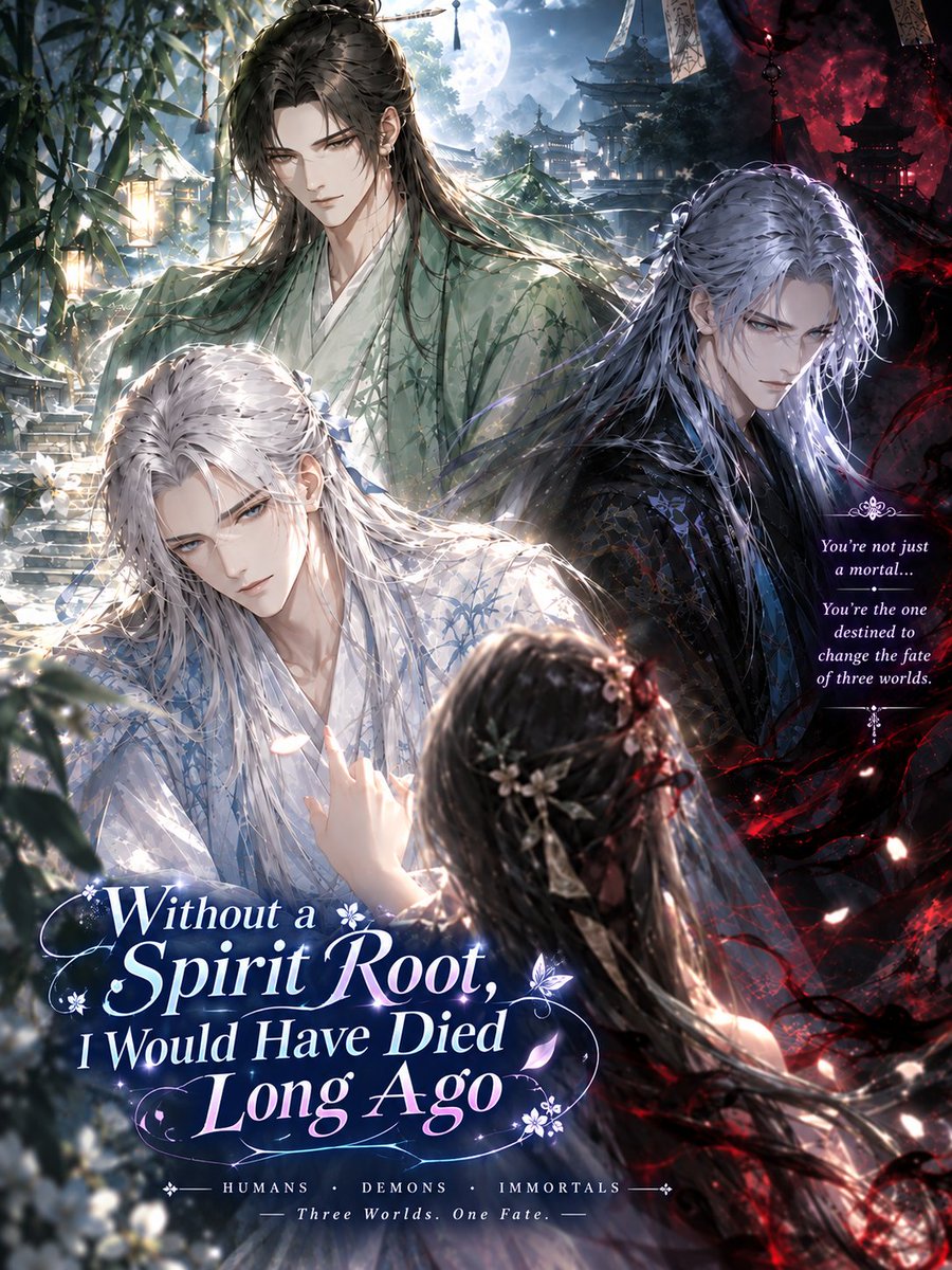 Melodyiaaa's tweet photo. I awoke to find myself consumed by demonic qi.
 A gentle master saved me.
 A silent senior stayed by my side.
 And—
 a cold swordsman who sees through my fate.
 Human. Yokai. Demon.
My fate begins to unravel.
#Otome #OtomeGame #FantasyRomance  #InteractiveStory #AICharacters https://t.co/4qVbyN0mBb