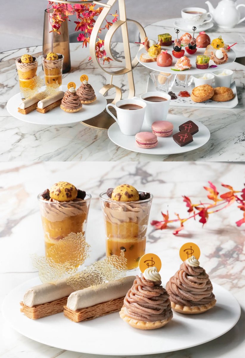 gourmet_nagoya's tweet photo. ピエール・エルメ・パリとのコラボアフタヌーンティーが名古屋観光ホテルに10月1日(木)から登場します
https://t.co/UbEYrQIwoi https://t.co/1DN90MzccS