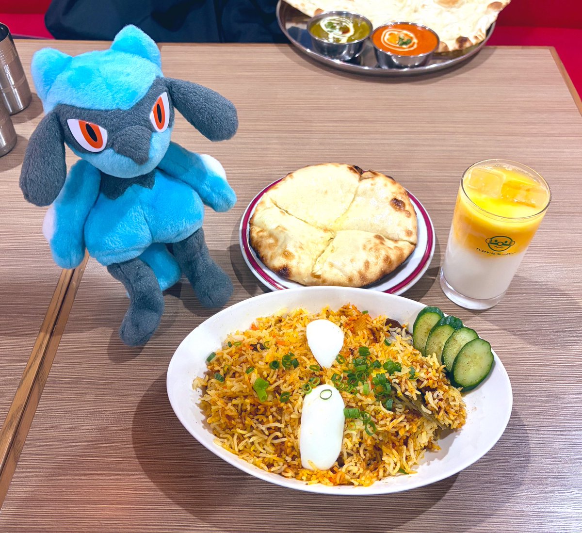 2657ra's tweet photo. ネパール料理といえば
カリーも好きだけど🍛

ビリヤニとチーズナンが大好き💛 https://t.co/hDGLpw2pZg