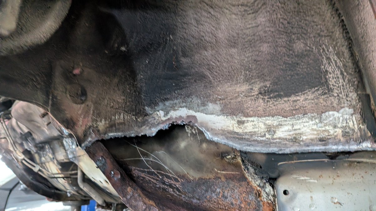 Abhirup39226356's tweet photo. @TataMotors_Cars @TataMotors 6 years, 4th visit for serious rusting. Vehicle now dismantled, with alarming metal deterioration. Workshop says anything beyond “approved scope” is chargeable and has declined sharing video. ALL affected metal properly assessed &amp; rectified. https://t.co/2oCXgIt4s8