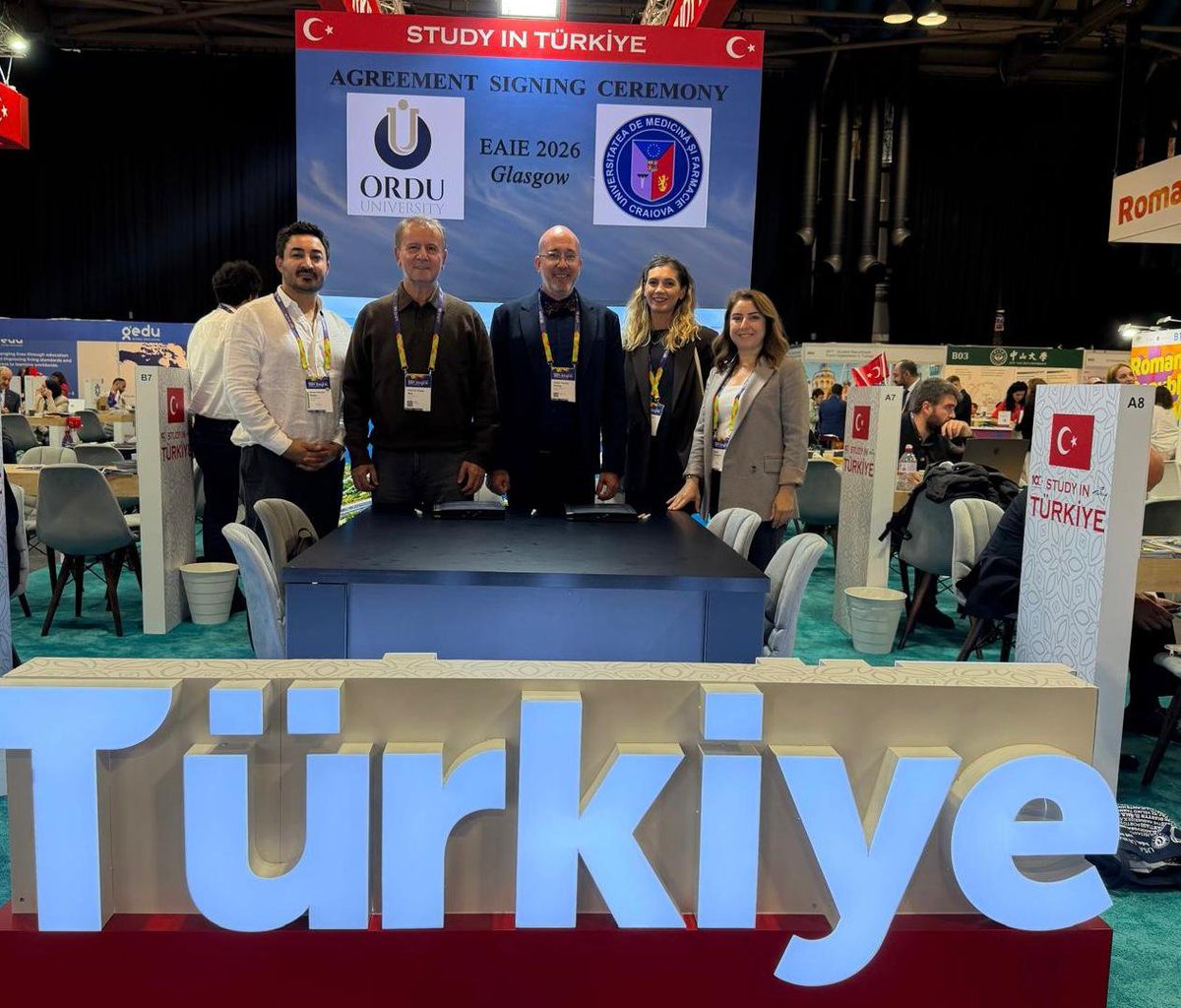 orduniversitesi's tweet photo. Üniversitemiz Rektörü Prof. Dr. Orhan Baş ve beraberindeki heyet katıldı. 
Üniversitemizin uluslararasılaşma hedefleri doğrultusunda önemli temasların gerçekleştirildiği organizasyonda akademik iş birlikleri, Erasmus+ hareketlilikleri ve https://t.co/XsEWRRigVd