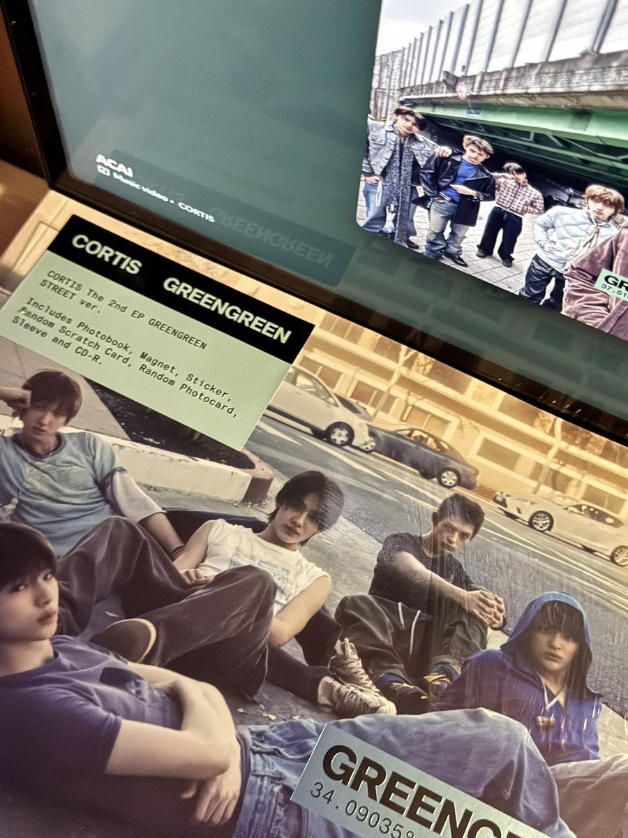 kyucigs's tweet photo. study log 🏒 091126

my reward for surviving today’s quizzes: finally opening my cortis greengreen album 😋 https://t.co/QEsnO9Jtox