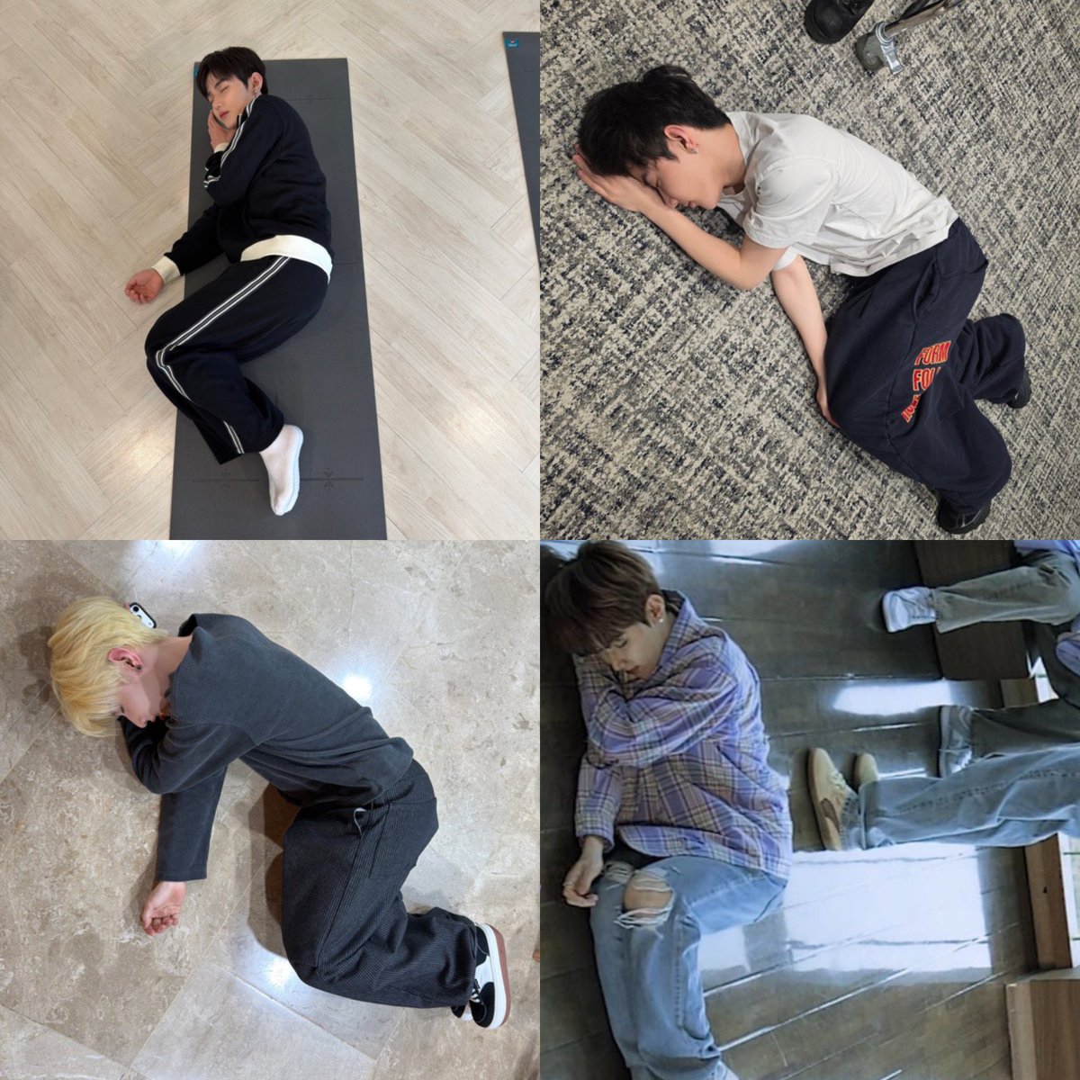 icecubebin's tweet photo. an interesting thing i realized is that haohao almost always sleep on his right side and uses his left hand to pillow his head instead of his right hand 😮 also he’s so so cute and tiny and scoopable i’m gonna eat him https://t.co/1vUtnwGGg3