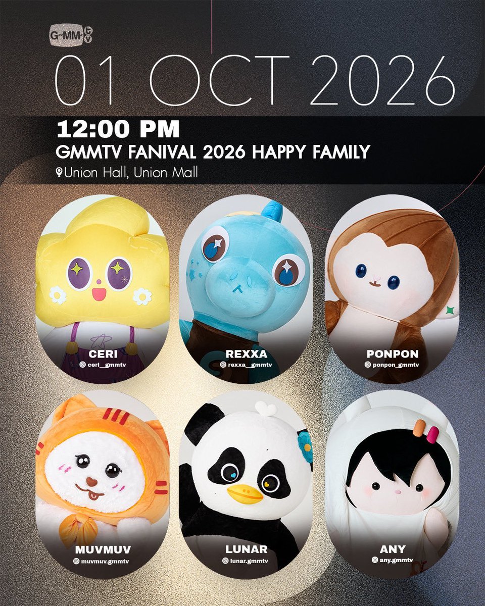 AlmondProgresBR's tweet photo. Simplesmente PONPON está com a agenda de outubro lotadíssima!!! 😌👏🏻

#GMMTVFANIVAL2026HappyFamily
#AlmondProgress #PONPON https://t.co/jOPGh5ImIB