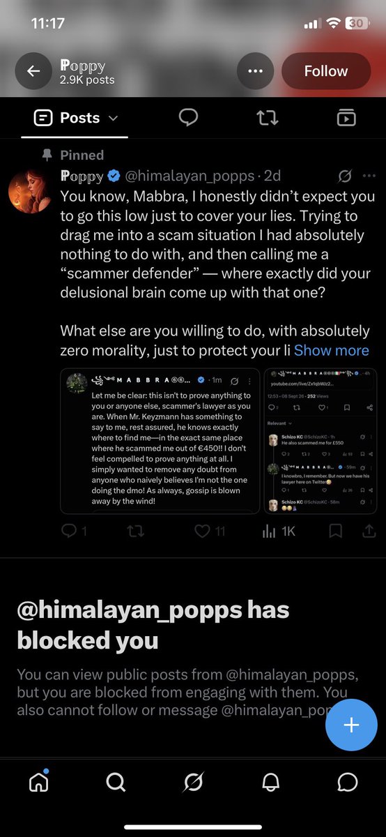 FreeFastRun's tweet photo. @himalayan_popps called out for supporting scammers, are we surprised ? Majority of people the he/she supports steal other people’s content and claim it as there own and let’s not talk about all the accounts that go missing around that group @AllEyez_HD @W33D5M0KIN_MONK 🤣 https://t.co/V19To3hgRF