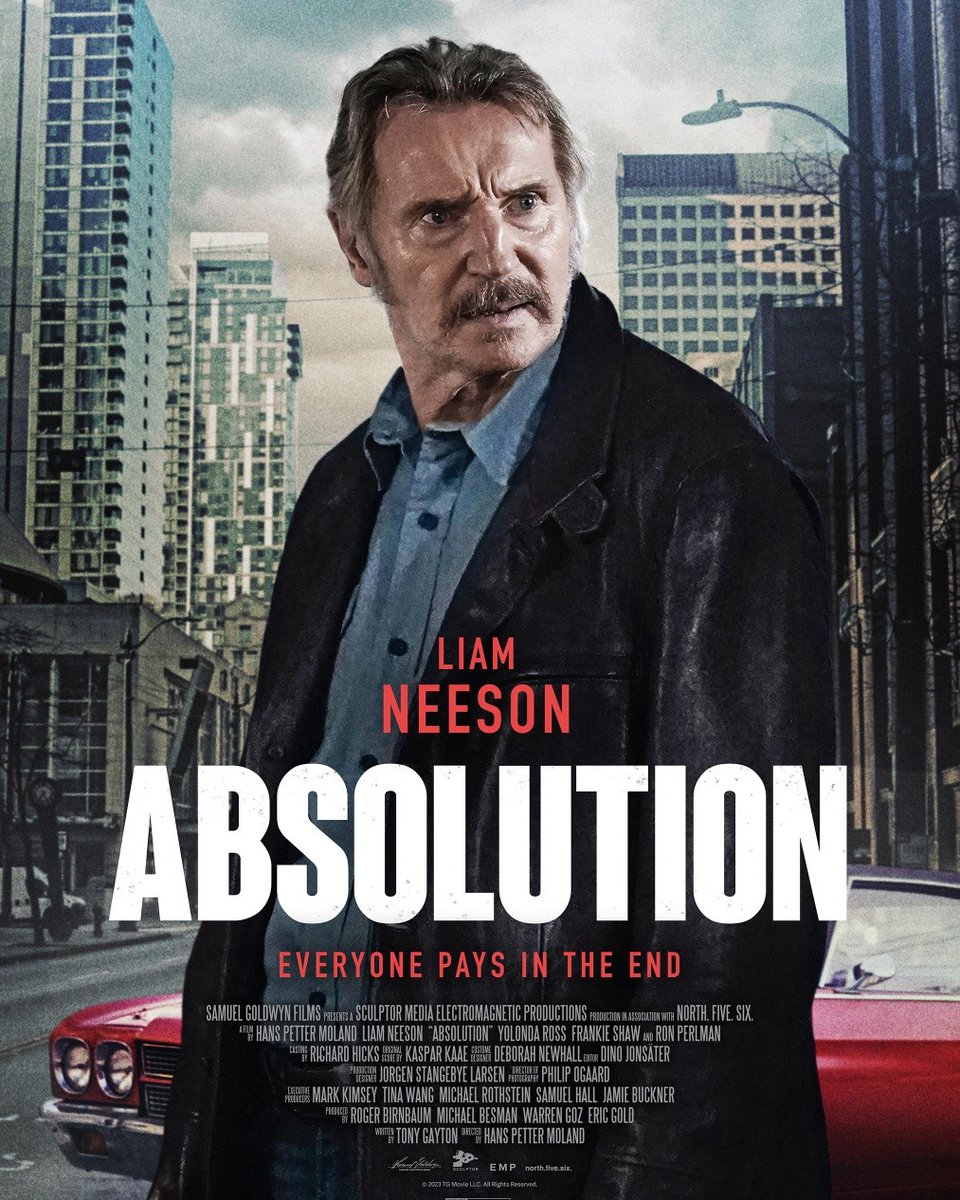 AlbertineWefj's tweet photo. Absolution. Director: Hans Petter Moland 
Cast: Liam Neeson, Ron Perlman, Frankie Shaw, Hans Petter Moland, Yolonda Ross 
Year: 2024 

Story 
Former boxer Thug has worked as an enforcer for a Boston gangster for over thirty years, including https://t.co/UItFcaXfOl