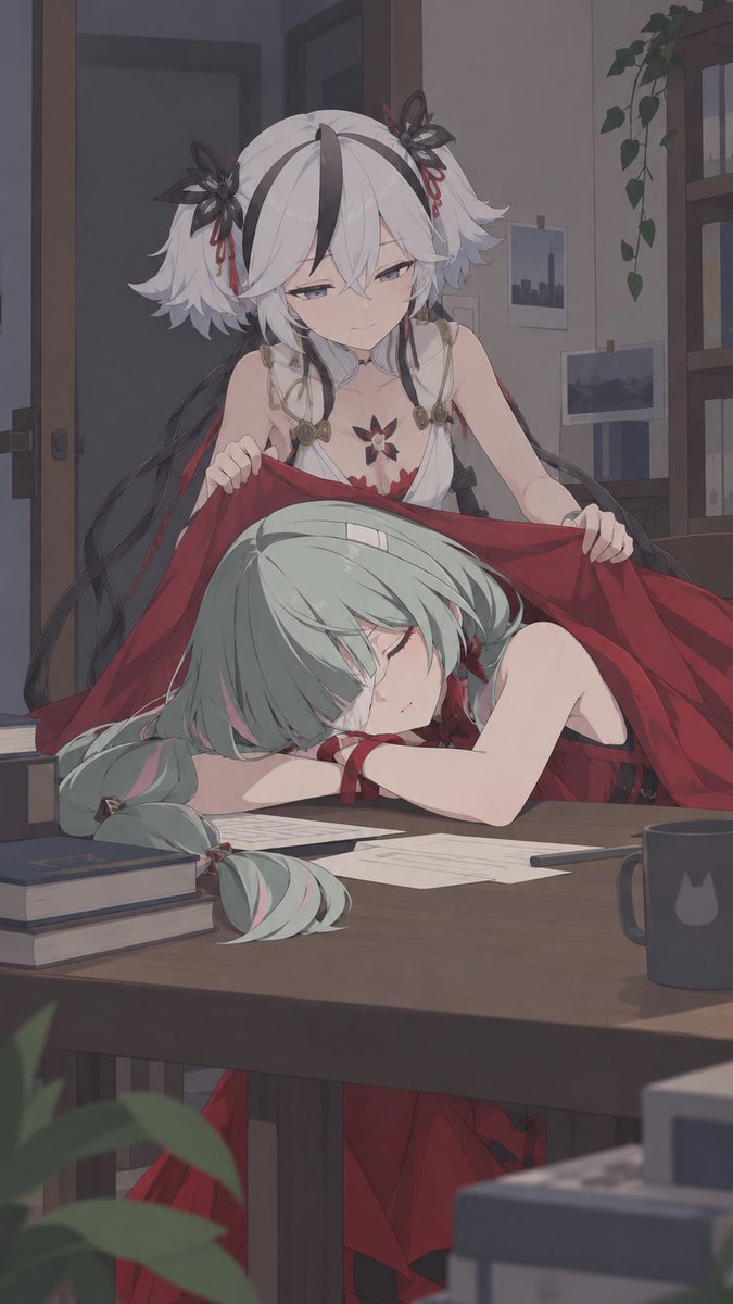 Pazhu_'s tweet photo. 會著涼的
#鳴潮 #弗洛洛 #椿 #camellya #phrolova #wutheringwaves #yuri #百合 https://t.co/iaCDanzqpz