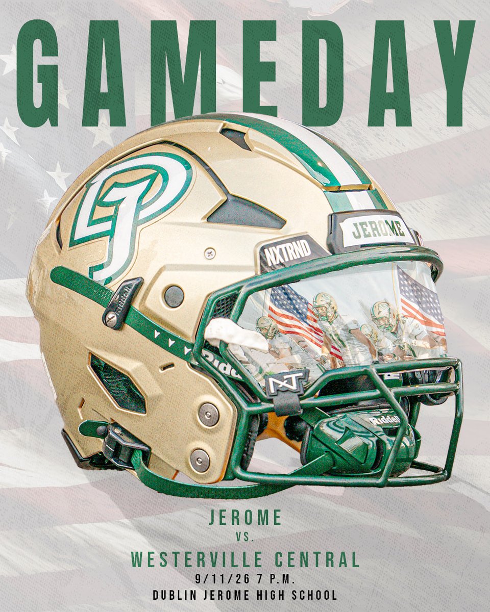 CeltsFootball's tweet photo. It’s GAME DAY! 🏈 The Celtics take on Westerville Central at home tonight at 7 PM. Wear your red, white and blue as we honor Patriot Day! 🇺🇸

📍 Dublin Jerome
⏰ 7 PM
🇺🇸 USA Theme https://t.co/sPRh99aCNH