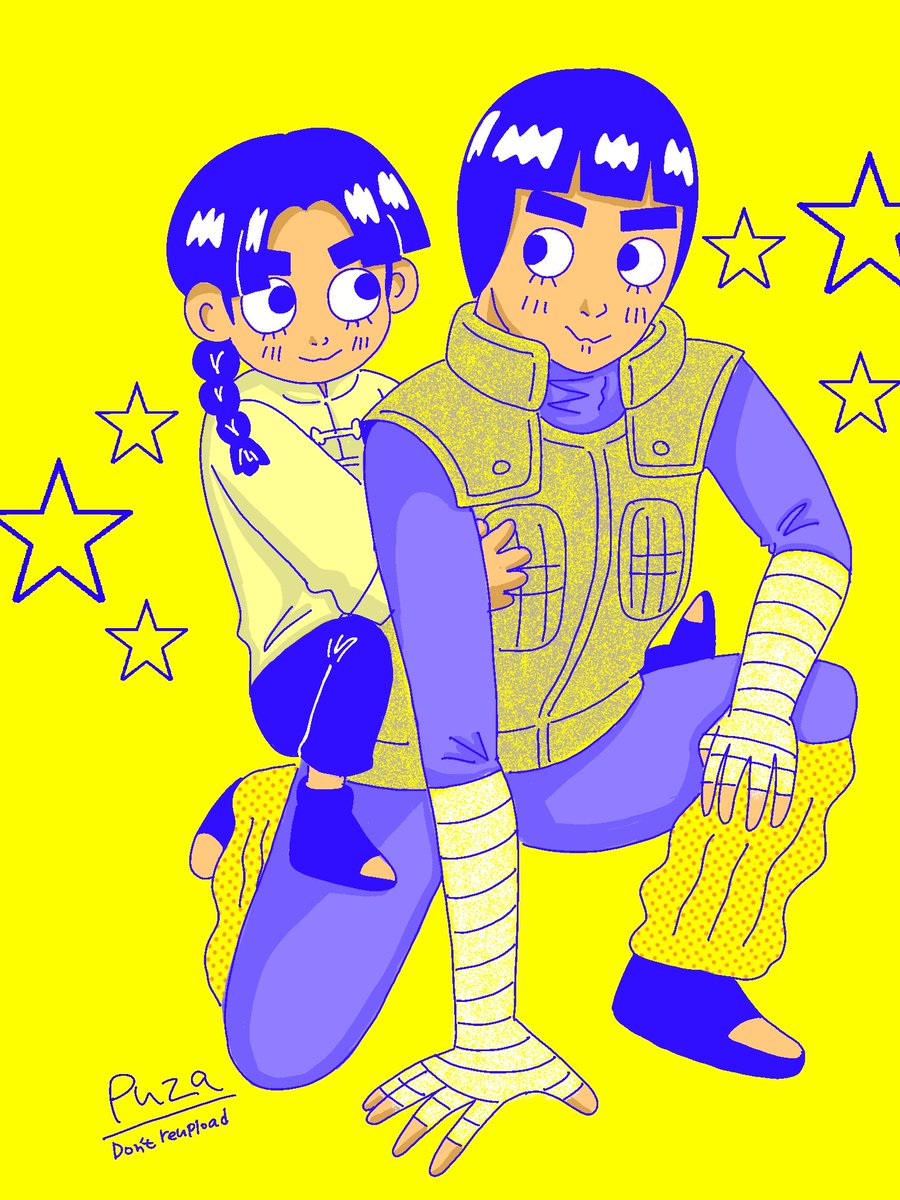 p0werninja's tweet photo. 🪷Lotus and little lotus🪷 
#rocklee #Narutofanart https://t.co/iMqCiradbN